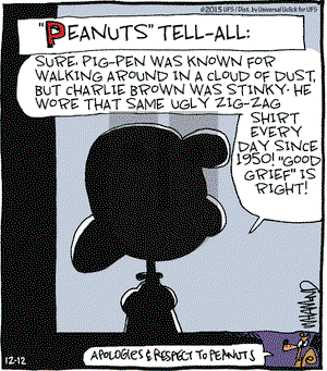 Reality Check on Saturday December 12, 2015 Comic Strip