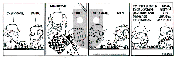 FoxTrot on Friday February 28, 1997 Comic Strip