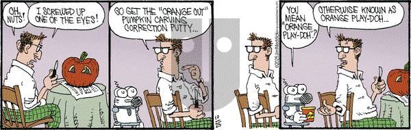 Monty on Saturday October 25, 2025 Comic Strip