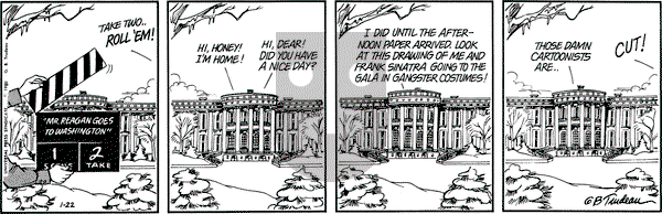 Doonesbury on Thursday January 22, 1981 Comic Strip