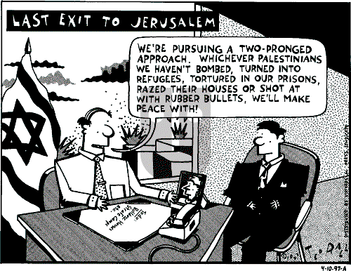 Ted Rall on Saturday April 12, 1997 Comic Strip