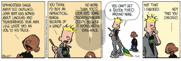 Frazz on Wednesday March 15, 2006 Comic Strip