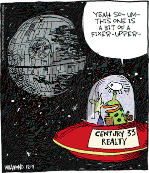 Reality Check on Monday December 9, 2013 Comic Strip