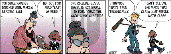 Frazz on Wednesday April 5, 2017 Comic Strip
