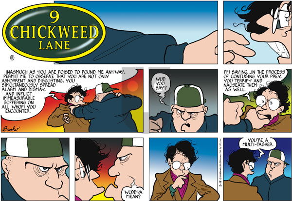 9 Chickweed Lane on Sunday February 15, 2004 Comic Strip