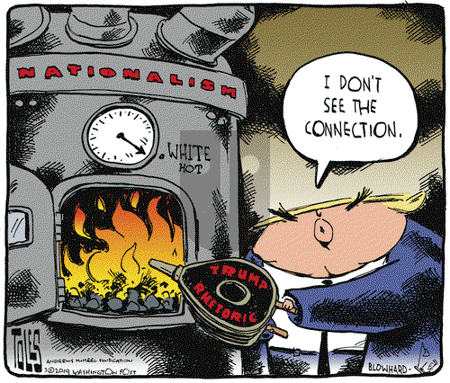 Tom Toles on Tuesday March 19, 2019 Comic Strip
