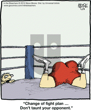 In the Bleachers on Saturday February 28, 2015 Comic Strip