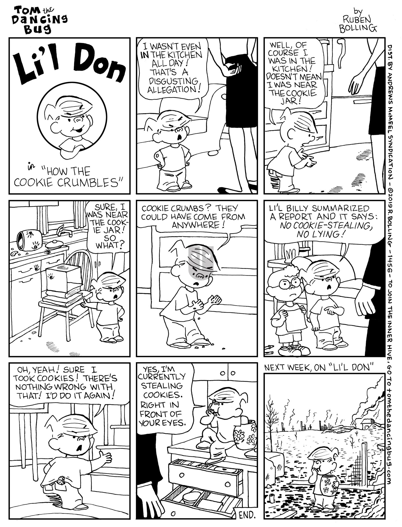 Tom the Dancing Bug - Monday September 23, 2019 Comic Strip