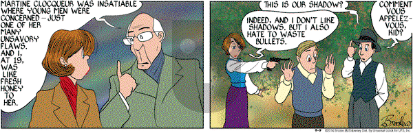 9 Chickweed Lane on Friday September 5, 2014 Comic Strip