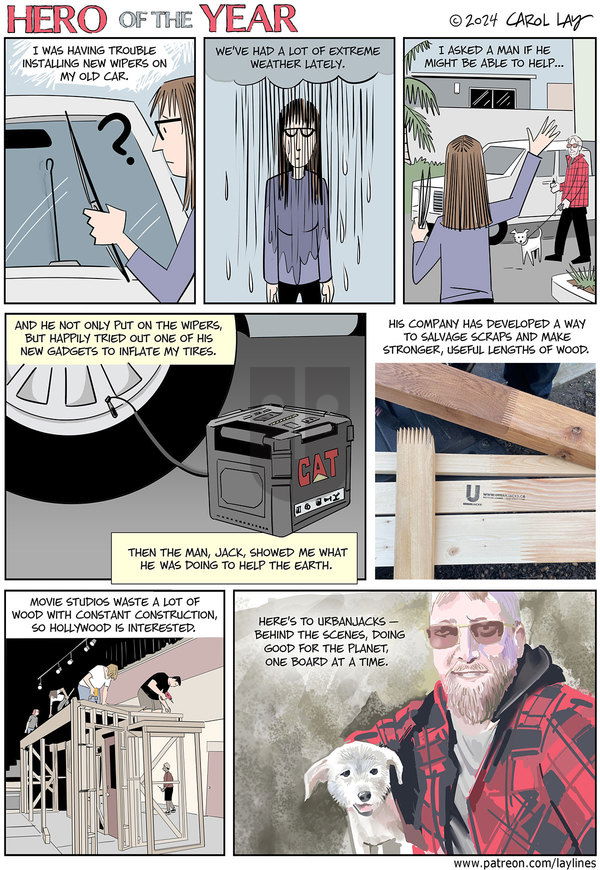 Lay Lines on Monday February 26, 2024 Comic Strip