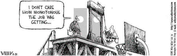 Non Sequitur on Wednesday August 20, 1997 Comic Strip