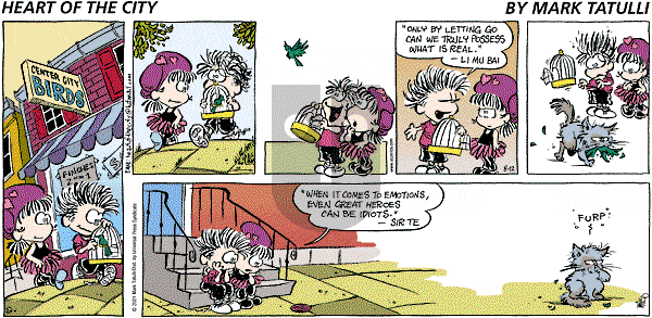 Heart of the City - Sunday August 12, 2001 Comic Strip