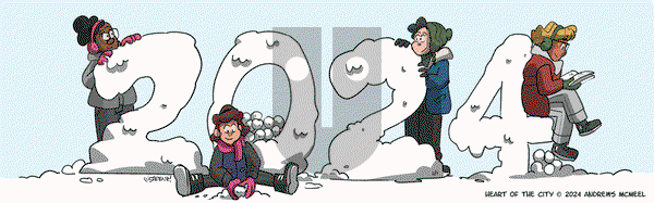 Heart of the City - Monday January 1, 2024 Comic Strip