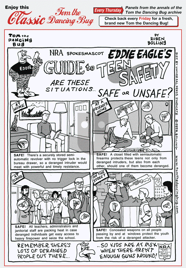 Tom the Dancing Bug - Thursday July 26, 2012 Comic Strip