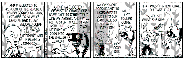 Cow and Boy Classics on Tuesday October 3, 2006 Comic Strip