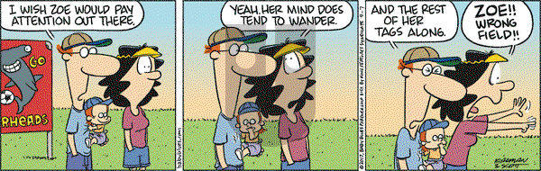 Baby Blues on Thursday September 7, 2017 Comic Strip