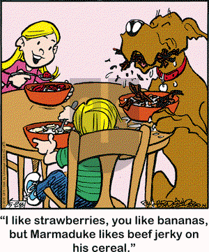Marmaduke on Thursday May 28, 2015 Comic Strip