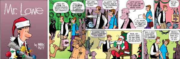 Mr. Lowe on Tuesday December 10, 2024 Comic Strip