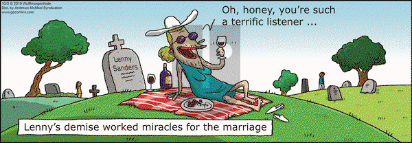 WuMo on Thursday October 3, 2019 Comic Strip