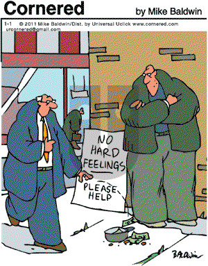 Cornered - Saturday January 1, 2011 Comic Strip