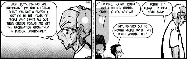 The Boondocks on Wednesday January 30, 2008 Comic Strip