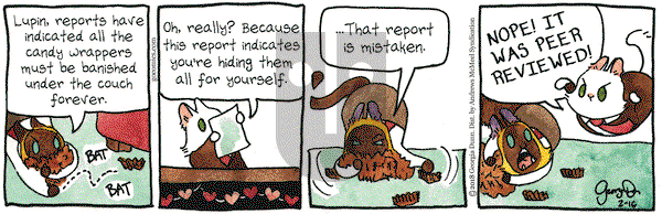 Breaking Cat News on Friday February 16, 2018 Comic Strip
