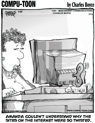 Compu-toon on Wednesday June 29, 2011 Comic Strip