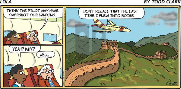 Lola on Sunday February 21, 2010 Comic Strip