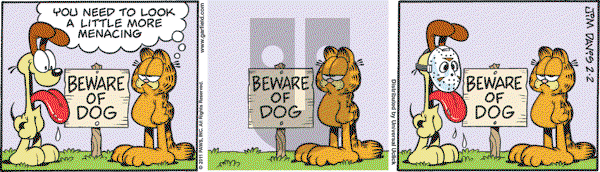 Garfield - Wednesday February 2, 2011 Comic Strip