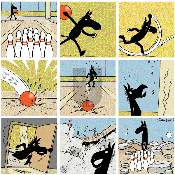 Dark Side of the Horse on Tuesday October 4, 2011 Comic Strip