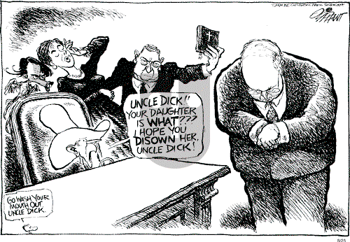 Pat Oliphant on Wednesday August 25, 2004 Comic Strip