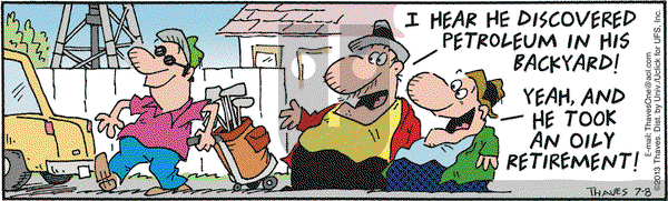 Frank and Ernest on Monday July 8, 2013 Comic Strip