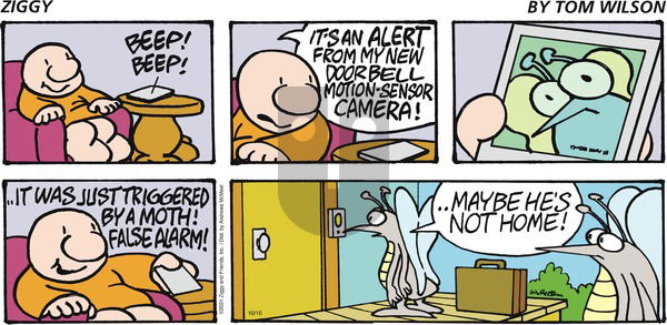 Ziggy on Sunday October 10, 2021 Comic Strip