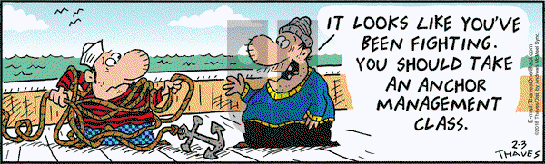 Frank and Ernest on Saturday February 3, 2018 Comic Strip