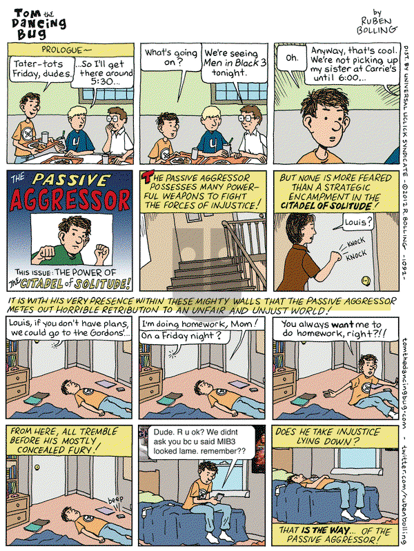 Tom the Dancing Bug on Friday June 15, 2012 Comic Strip