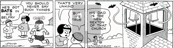 Nancy Classics on Friday February 28, 2025 Comic Strip