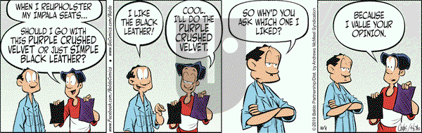 Baldo on Friday October 4, 2019 Comic Strip
