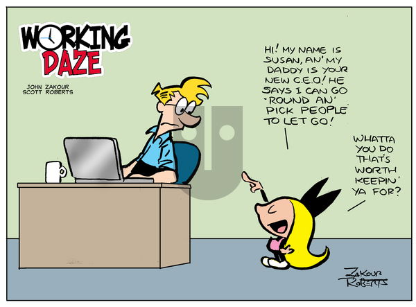 Working Daze on Sunday May 18, 2025 Comic Strip