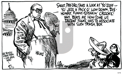 Pat Oliphant on Thursday June 19, 1986 Comic Strip