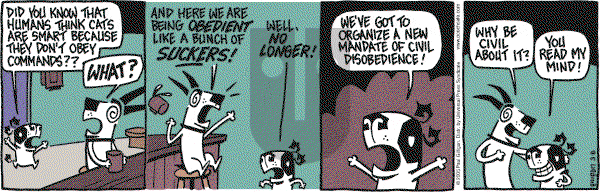 Pooch Cafe on Tuesday March 8, 2005 Comic Strip