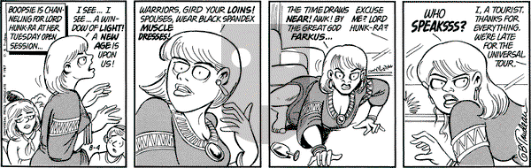 Doonesbury on Tuesday August 4, 1987 Comic Strip