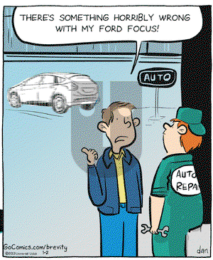 Brevity on Wednesday January 2, 2013 Comic Strip