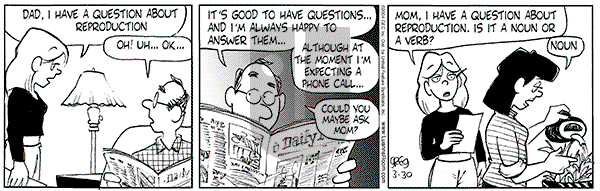 Luann - Tuesday March 30, 2004 Comic Strip
