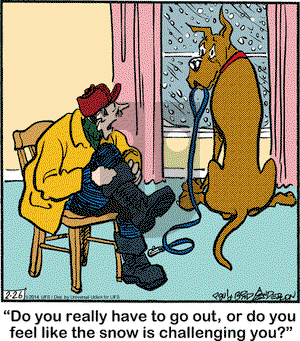 Marmaduke on Wednesday February 26, 2014 Comic Strip