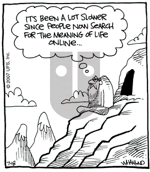 Reality Check on Wednesday July 18, 2007 Comic Strip