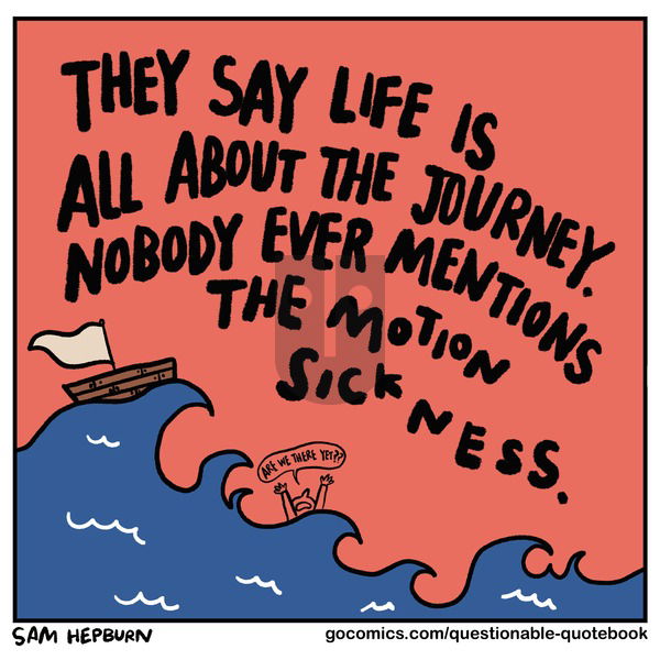 Questionable Quotebook on Sunday October 29, 2023 Comic Strip