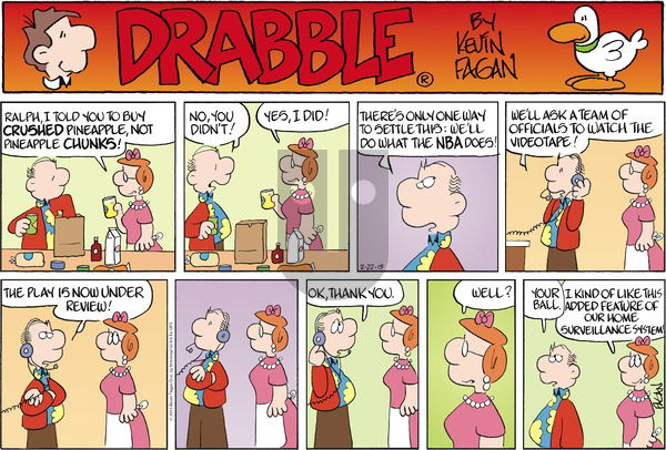 Drabble on Sunday February 22, 2015 Comic Strip