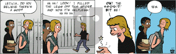 Lucky Cow on Monday April 17, 2006 Comic Strip
