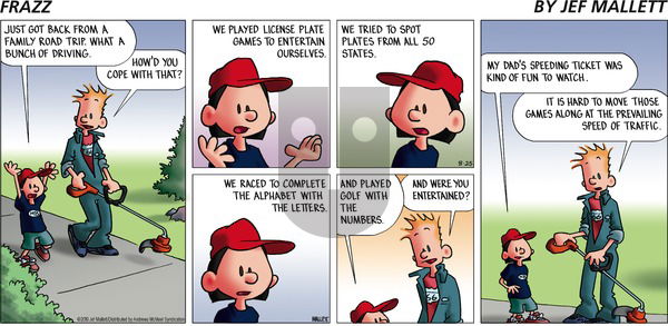 Frazz on Sunday August 25, 2019 Comic Strip