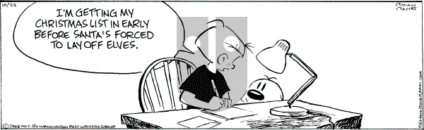 Red and Rover on Saturday October 25, 2008 Comic Strip